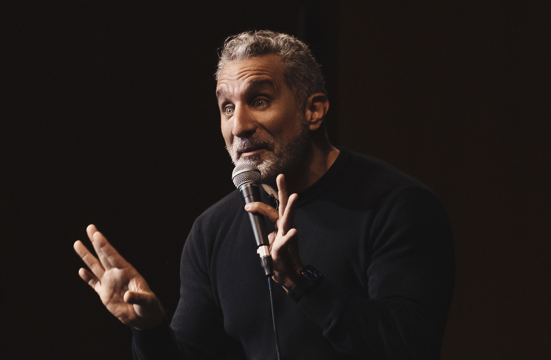 Bassem Youssef playing live